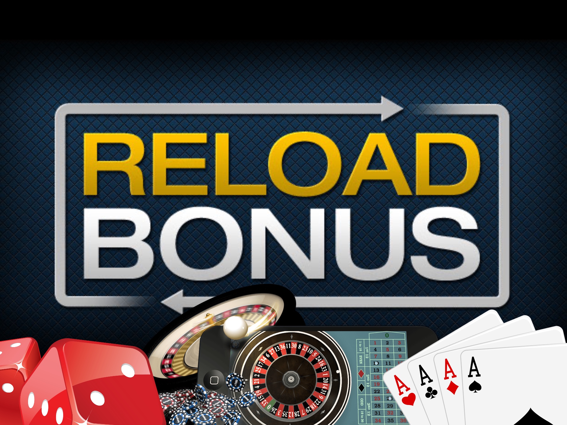 Not a lot of online casinos have a reload bonus, but still it's a great opportunity to make your gambling even more profitable.