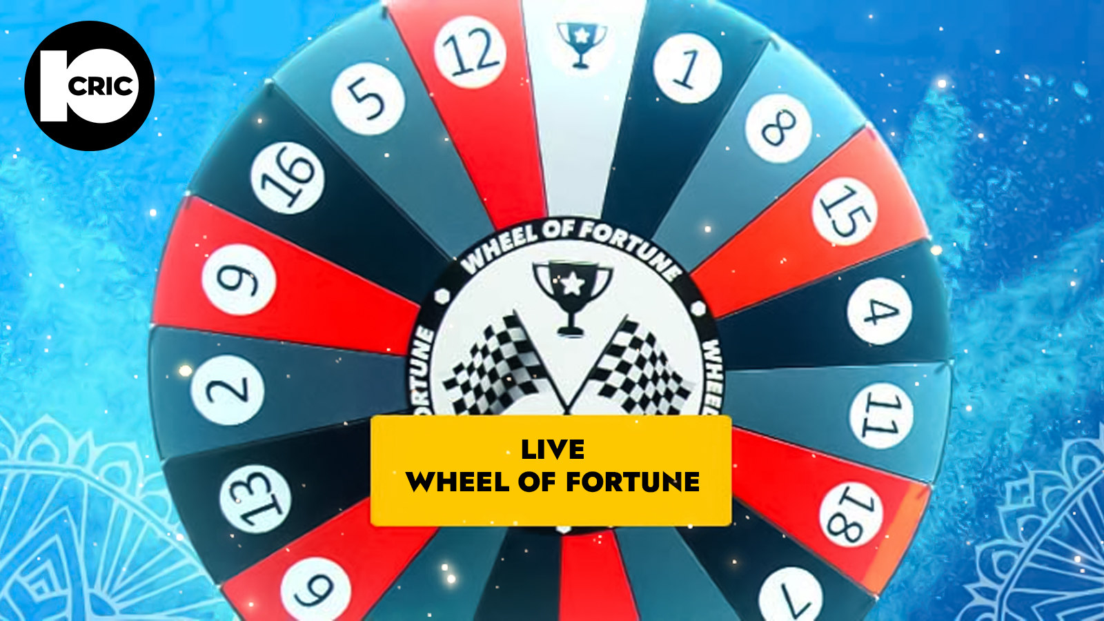 Play Wheel of Fortune in live section of 10cric.