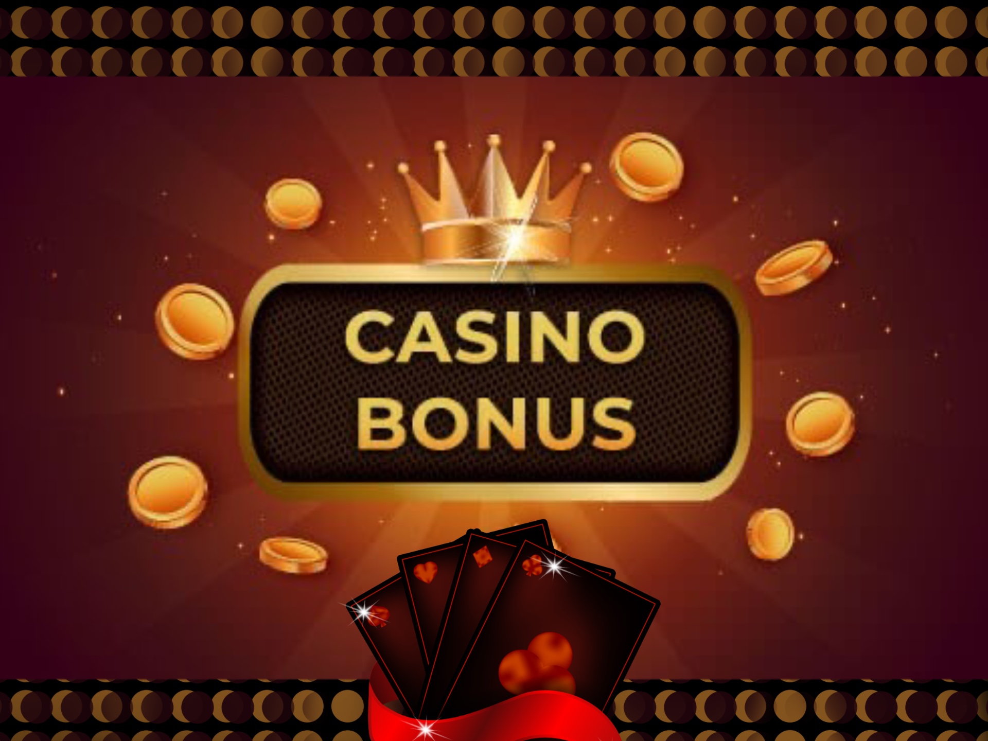 Usually online casinos have bonuses for both new and regular players.