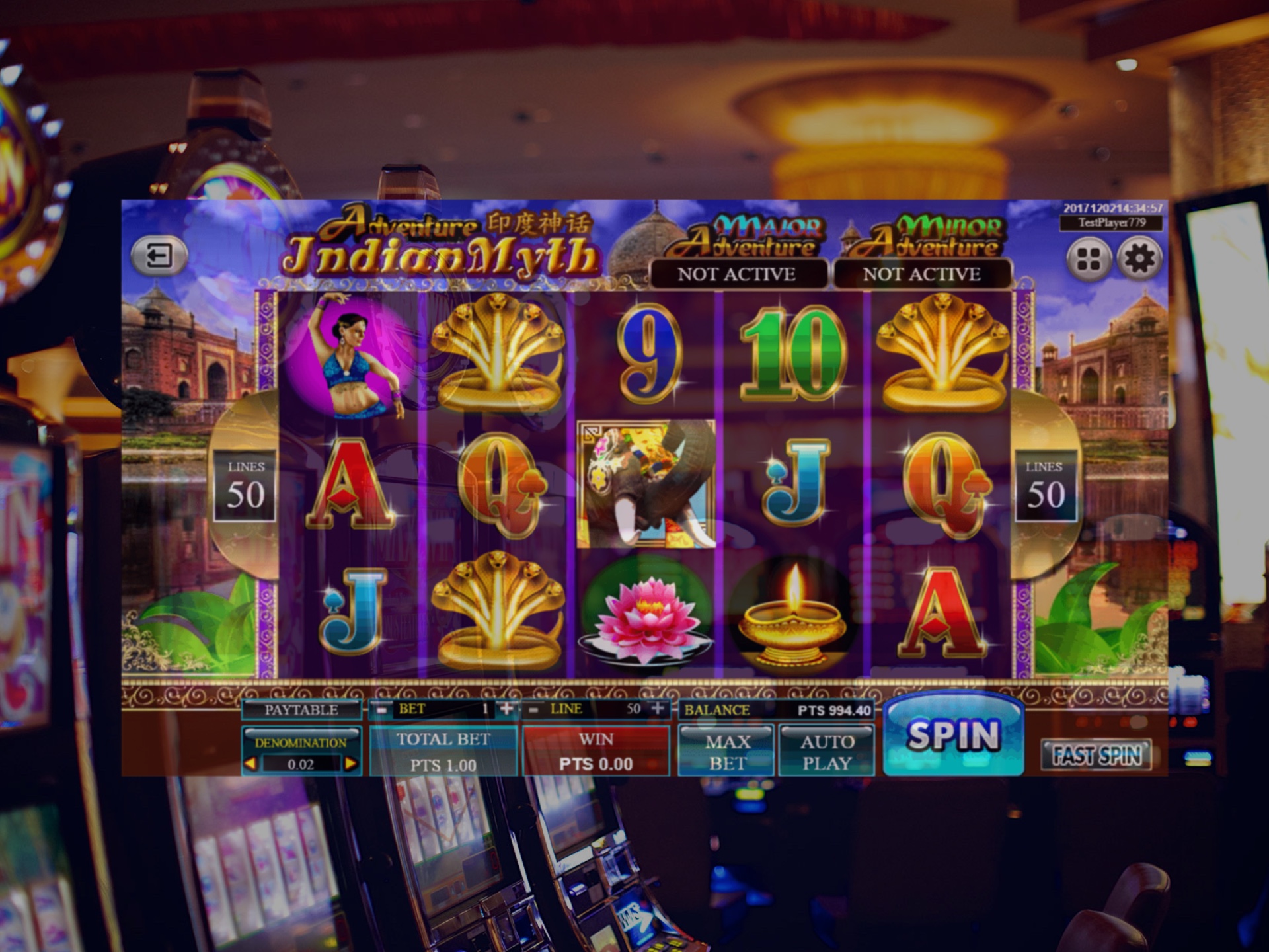 You'll find a lot of slots from famous developers ar online casinos in India.