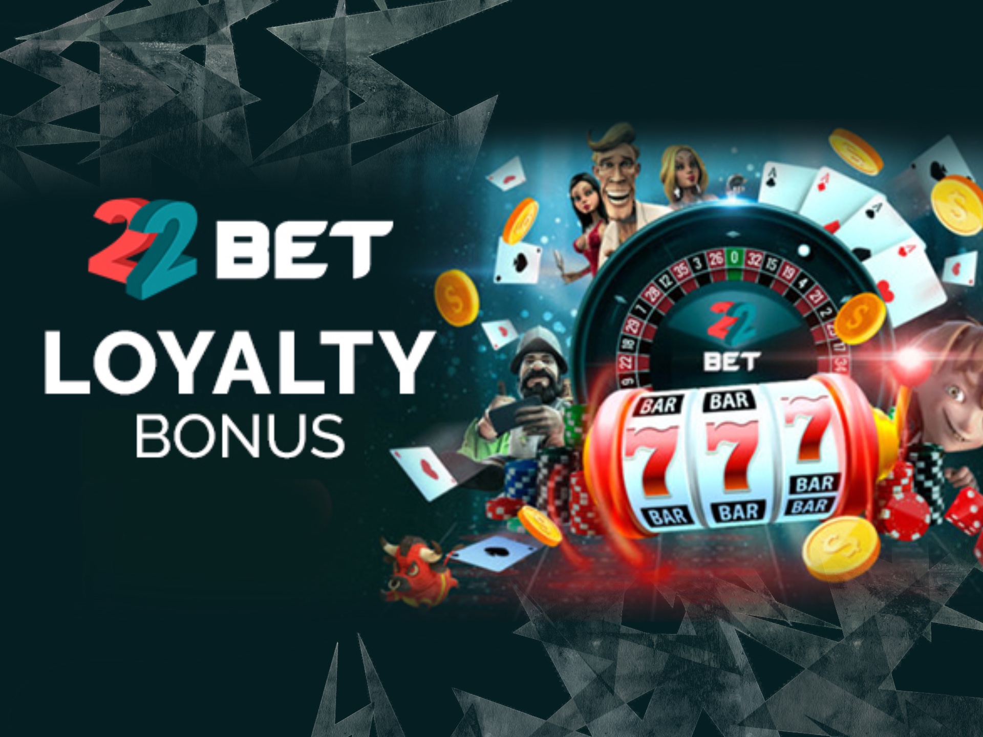 This bonus is for the loyal and regular online casino players.