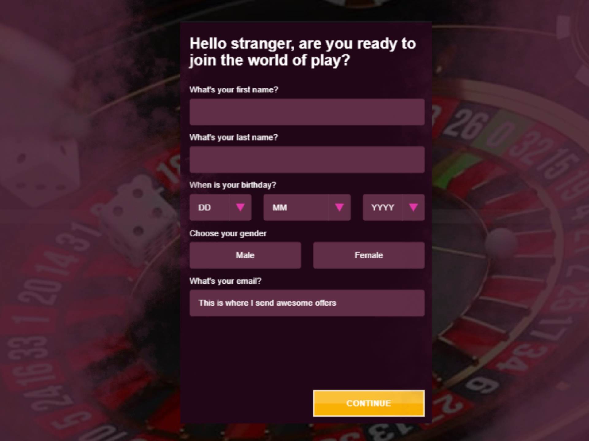 Do not forget to receive a welcome bonus from your chosen online casino.
