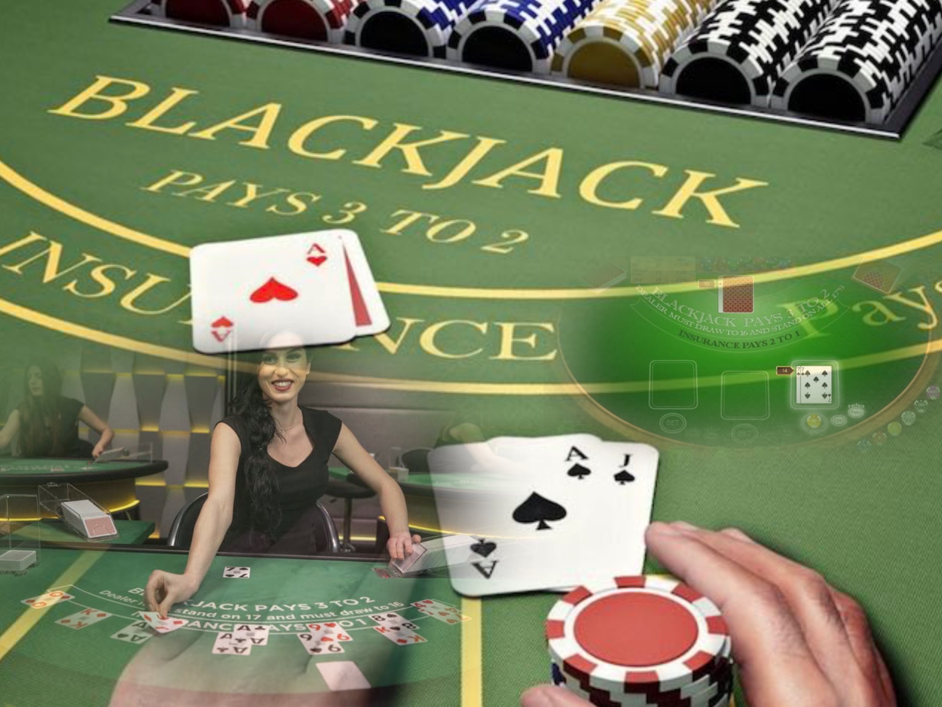 Choose one of the best onlne casinos in India and start playing blackjack.