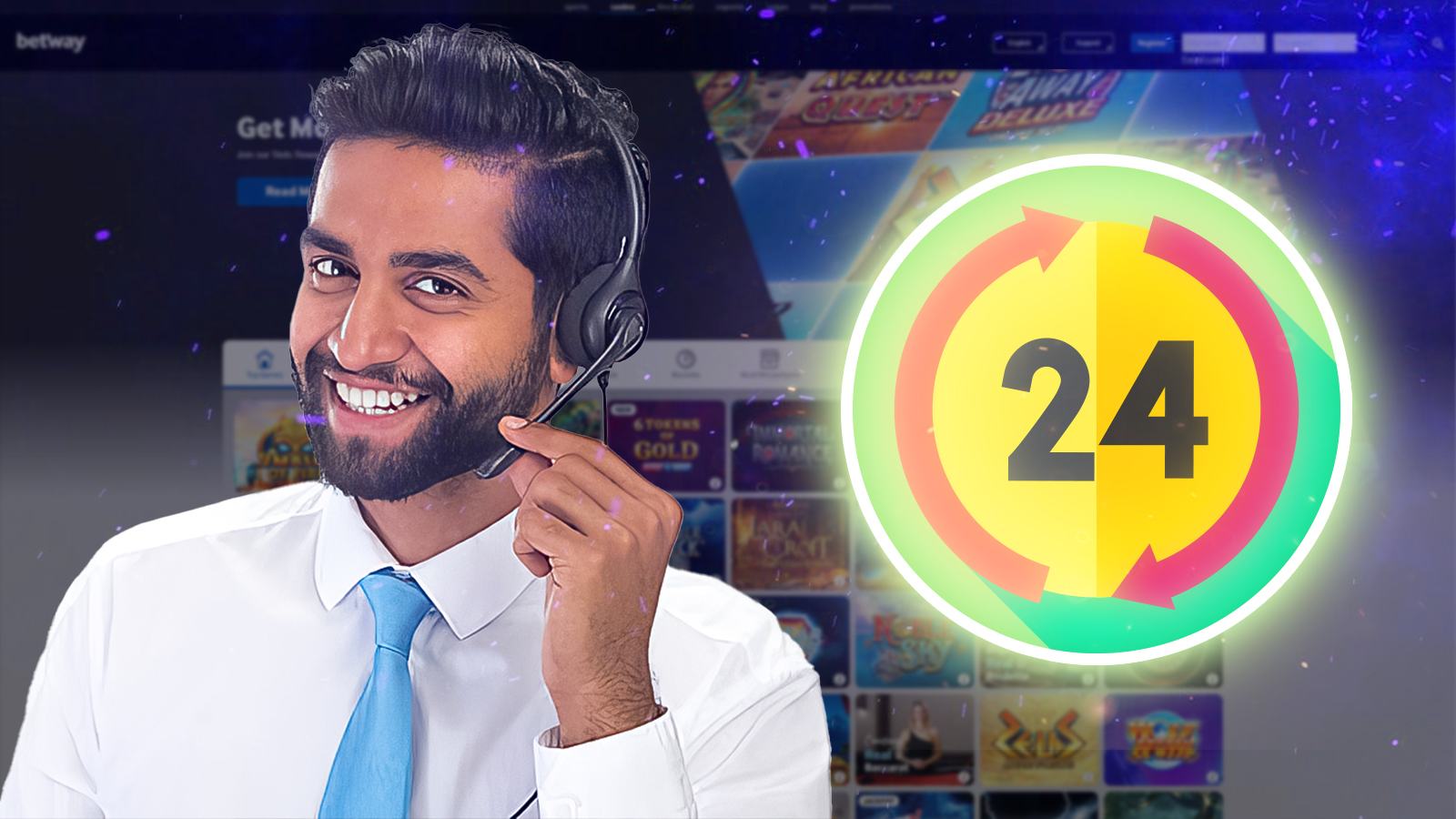 Contact the customer support to solve your problems with casino games.