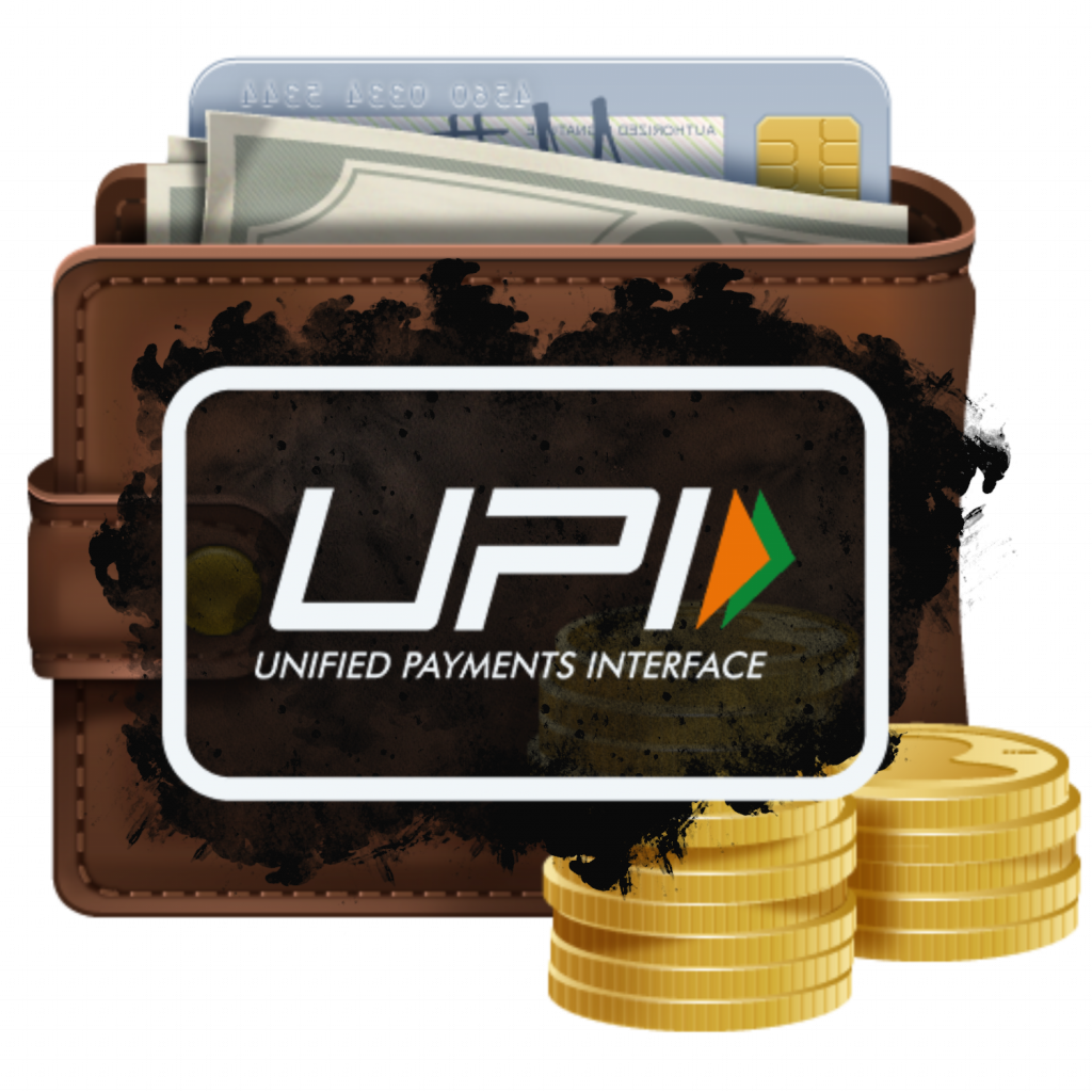 Use the UPI - specific payment system for Indian casino players.