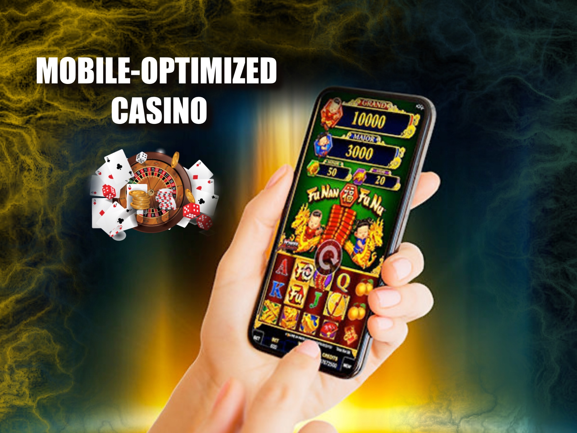 If a casino doesn't have a mobile app, you can use its opti,ised version via mobile version.