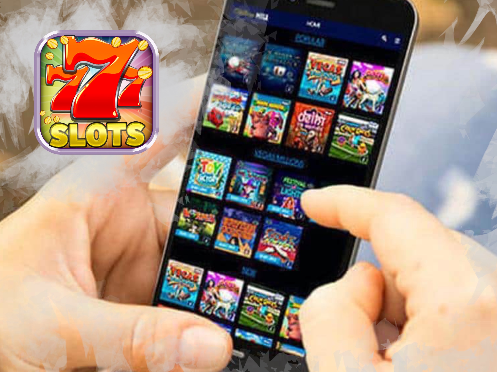 You can find a lot of popular slots at mobile online casinos.