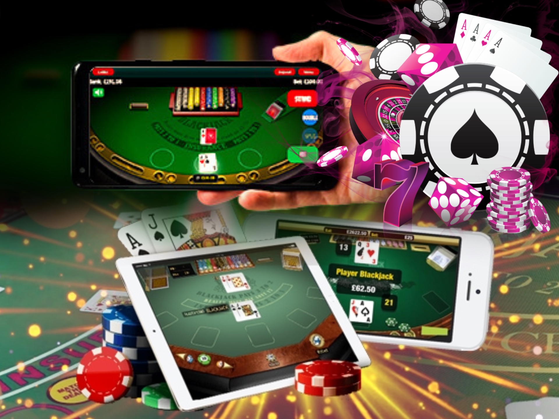 Almost all the best and popular mobile casinos have blackjack in their games list.