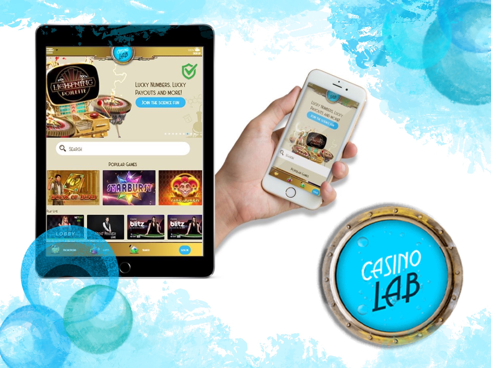 If you want to find the best slots you should register at Casino Lab.