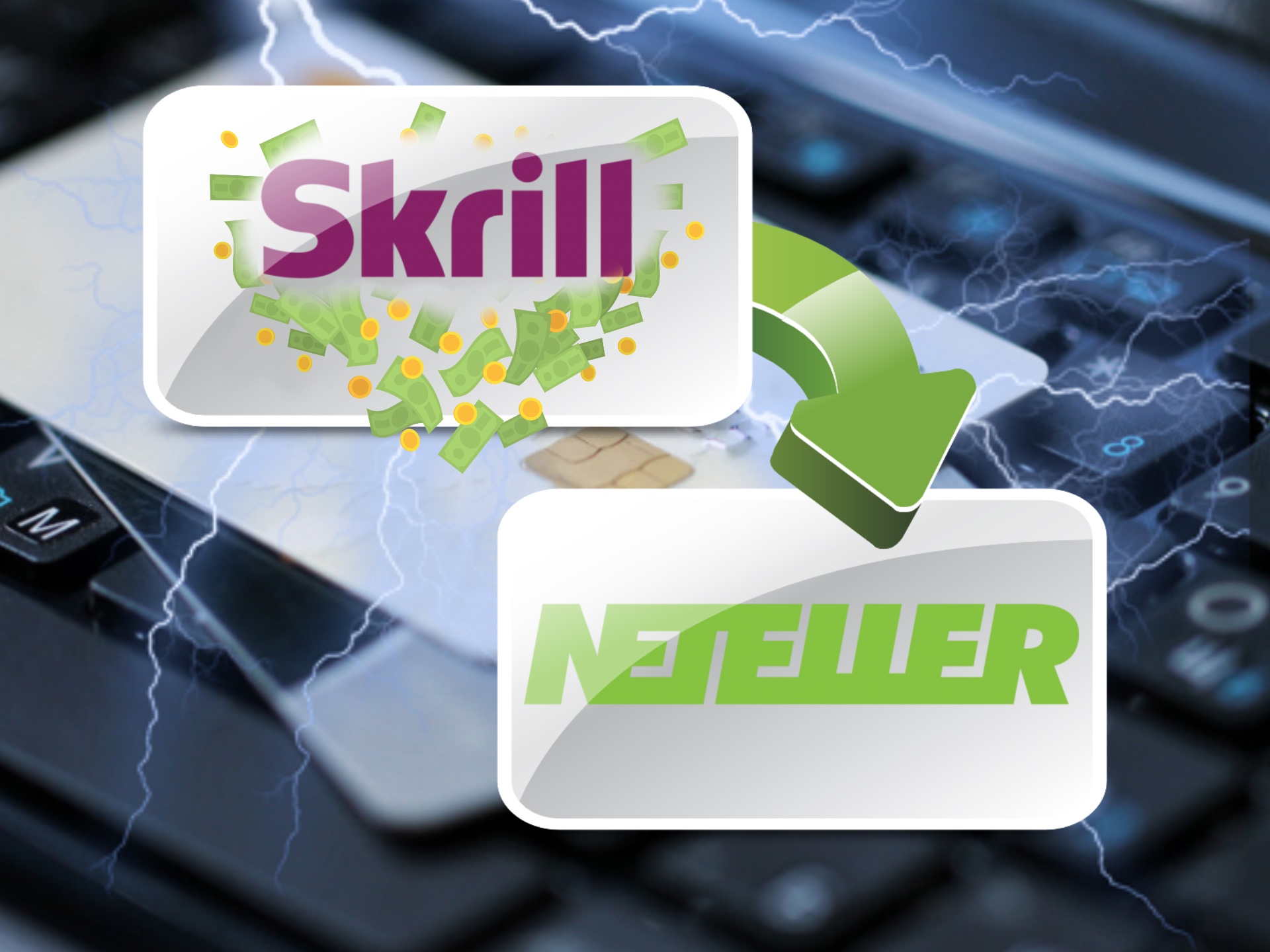 Skrill-to-Neteller withdrawal is very convenient and almos instant.