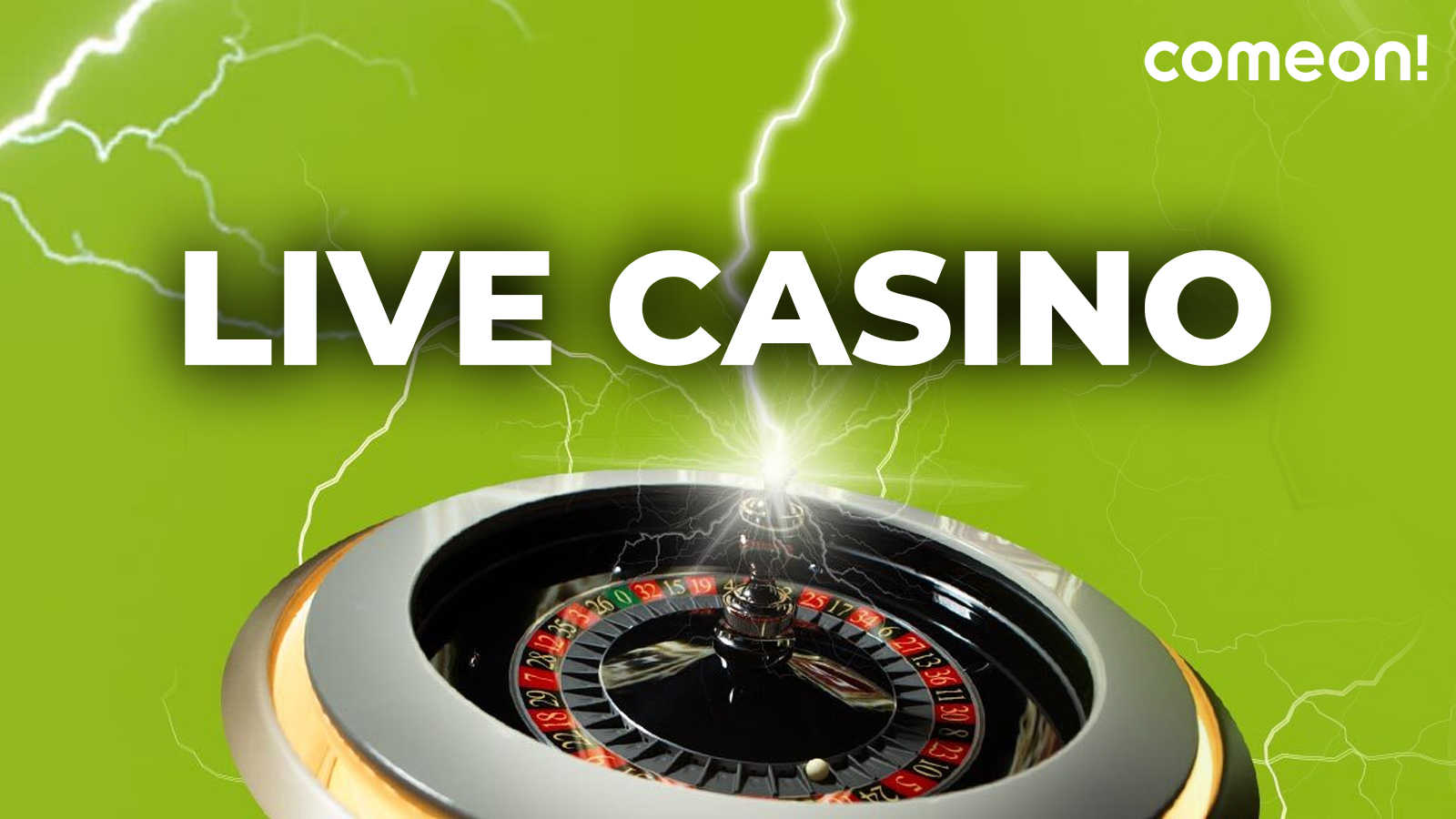 Play casino games in live mode and try to win a real dealer at Comeon Casino.