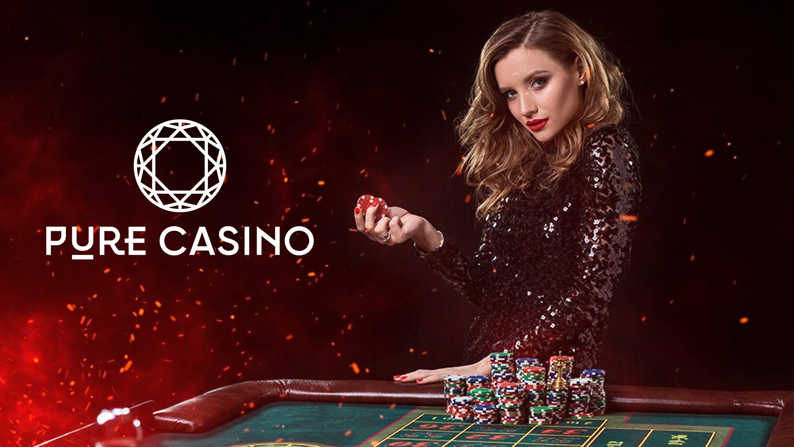 Play your favorite casino games in live section of Pure Casino.