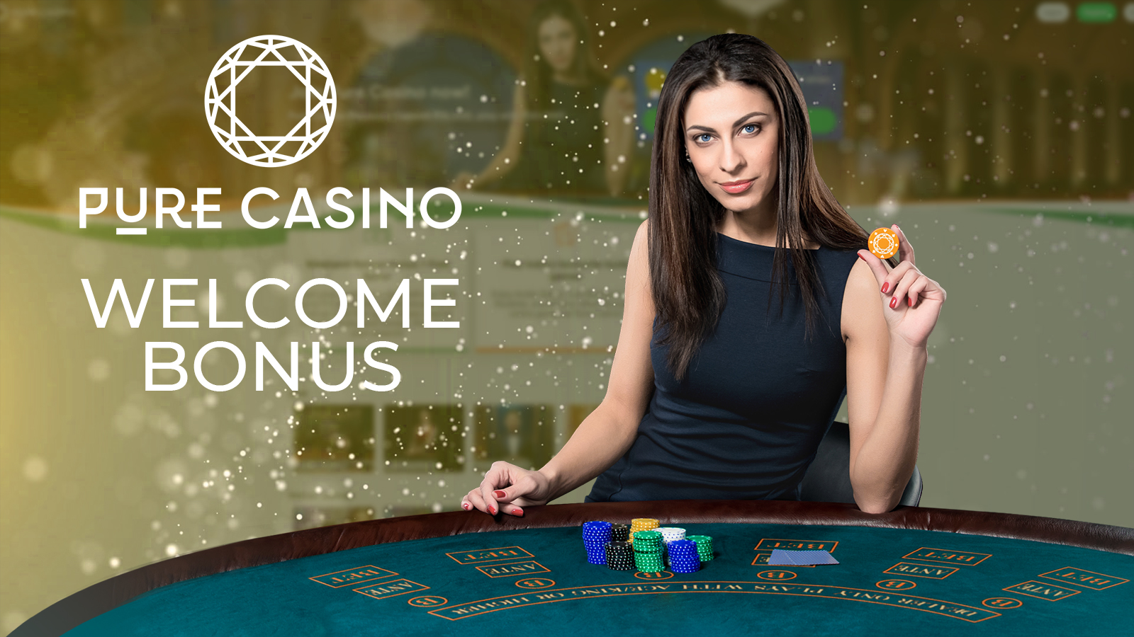 Do not forget to delete cookies before registering, to receive the Pure Casino bonus.
