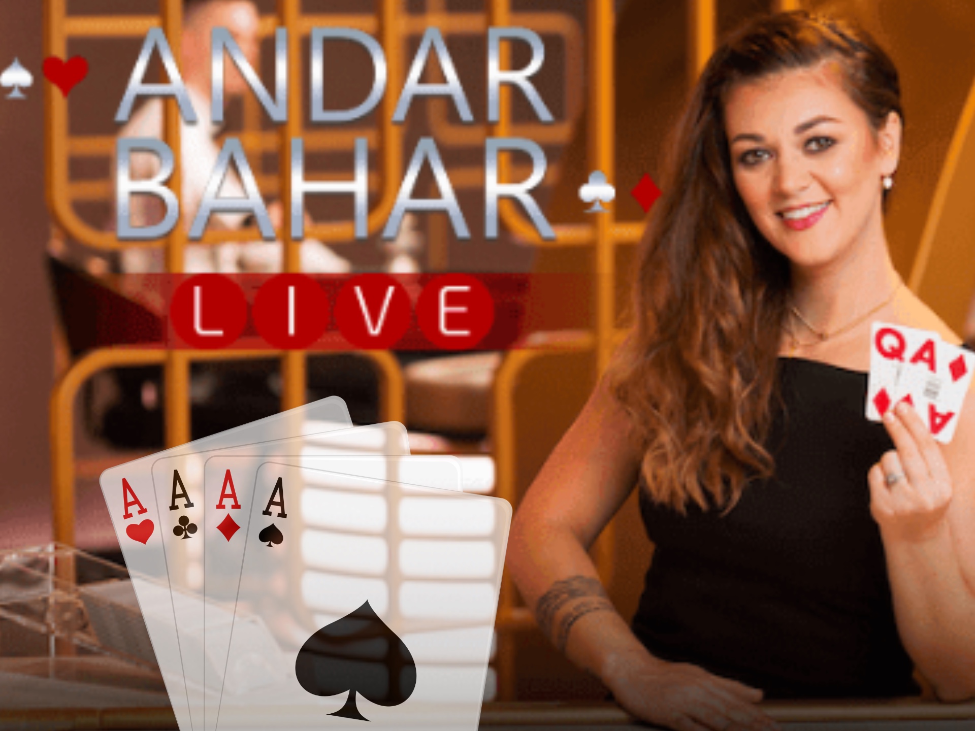There are an option to play online andar bahar with live dealer