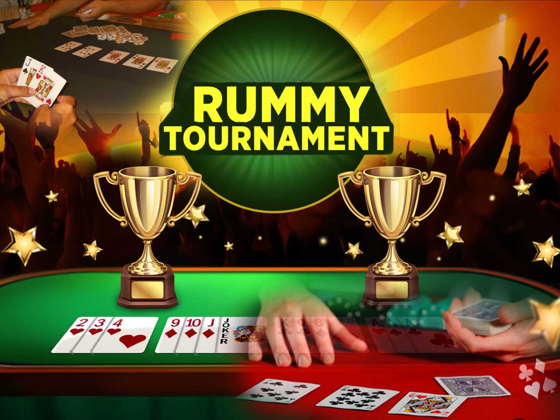 Rummy tournaments is a good option to test your skill and earn big prizes