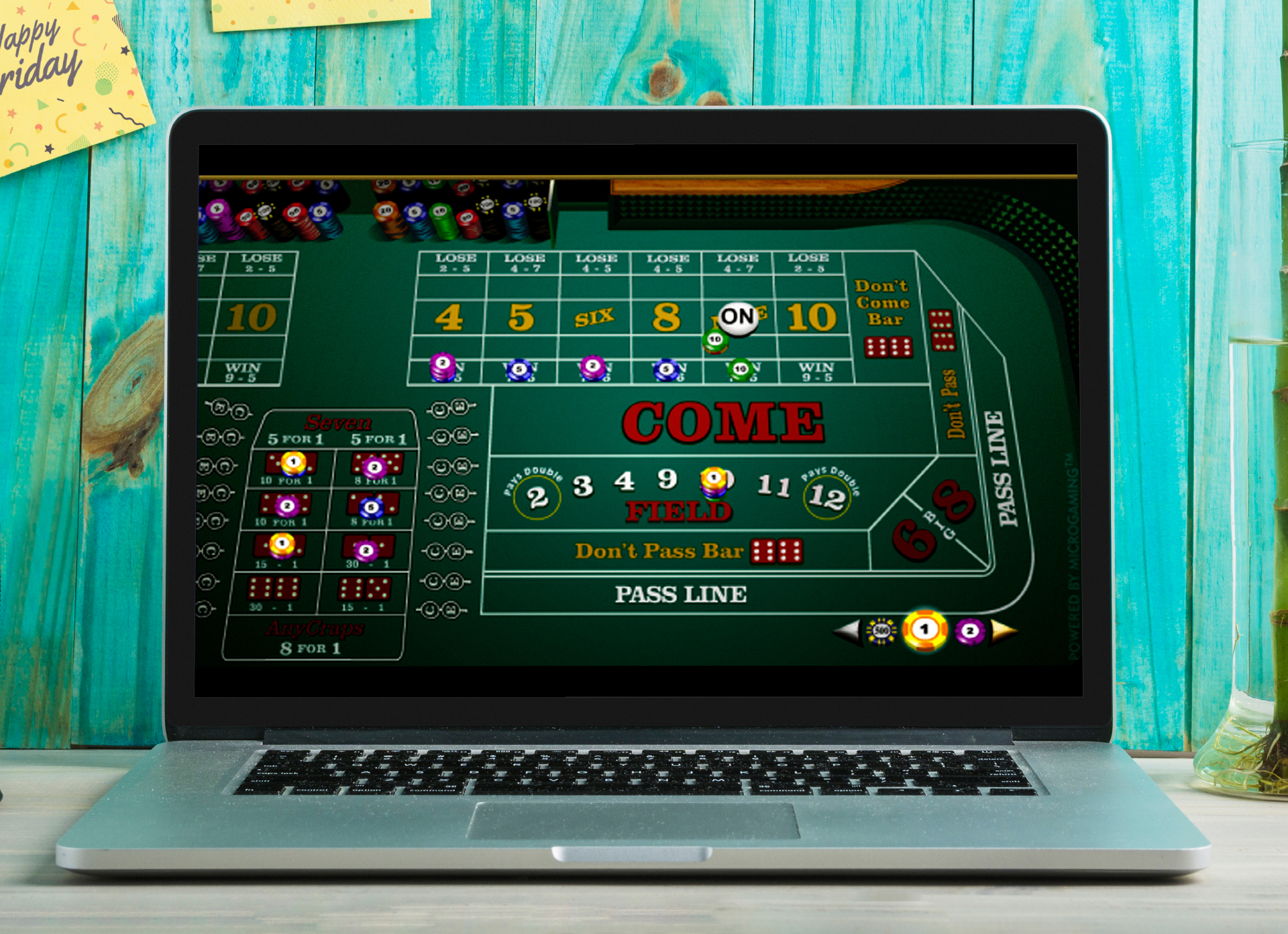 There are 2 types of Craps online casinos.