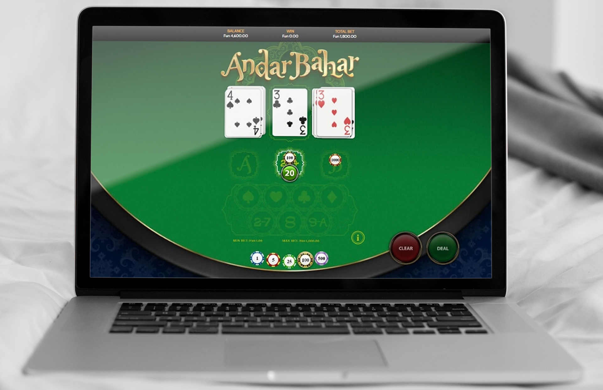 eetwin Andar Bahar is a popular Indian casino game.