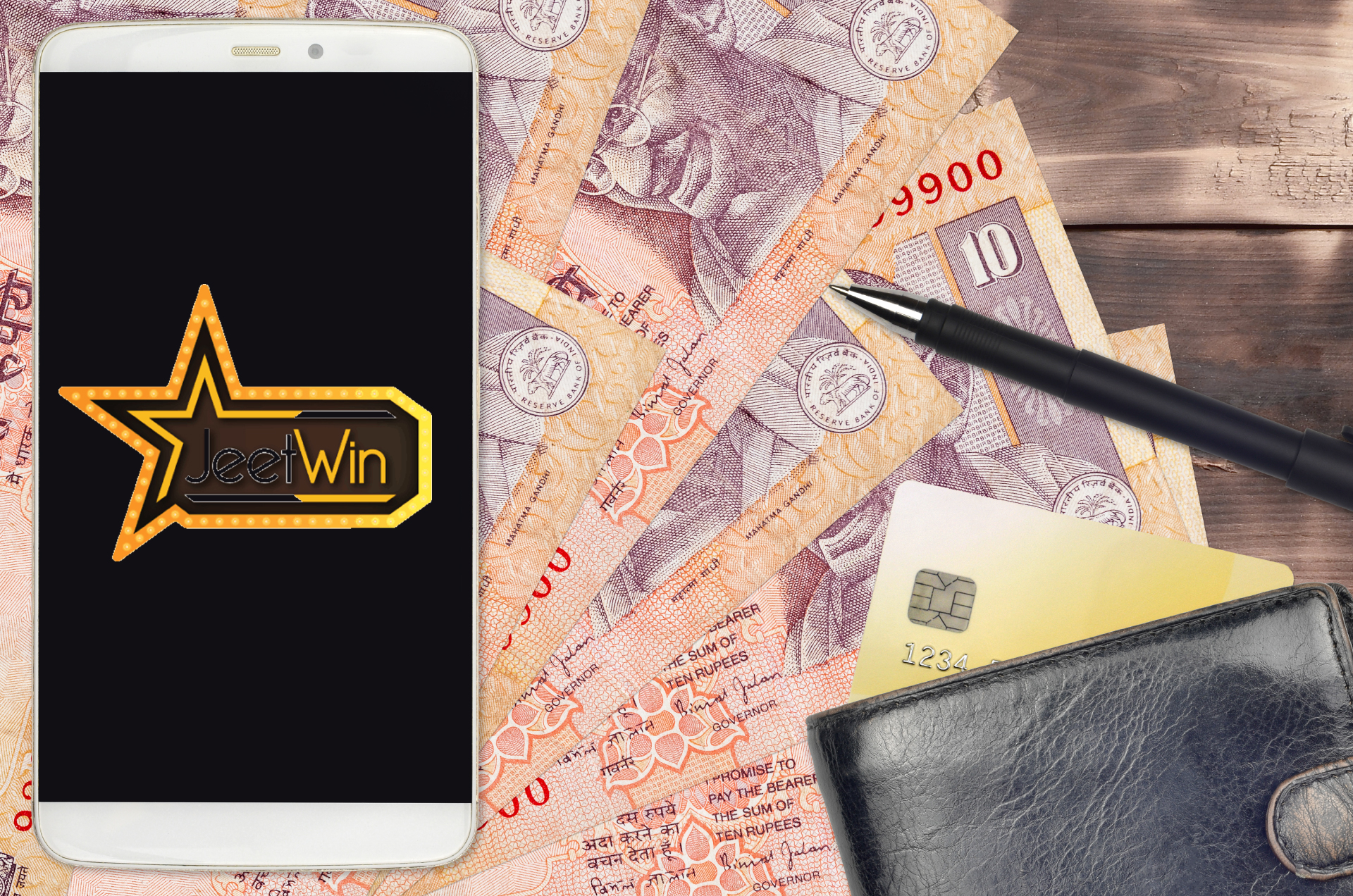 Withdraw money using real documents and payment accounts.