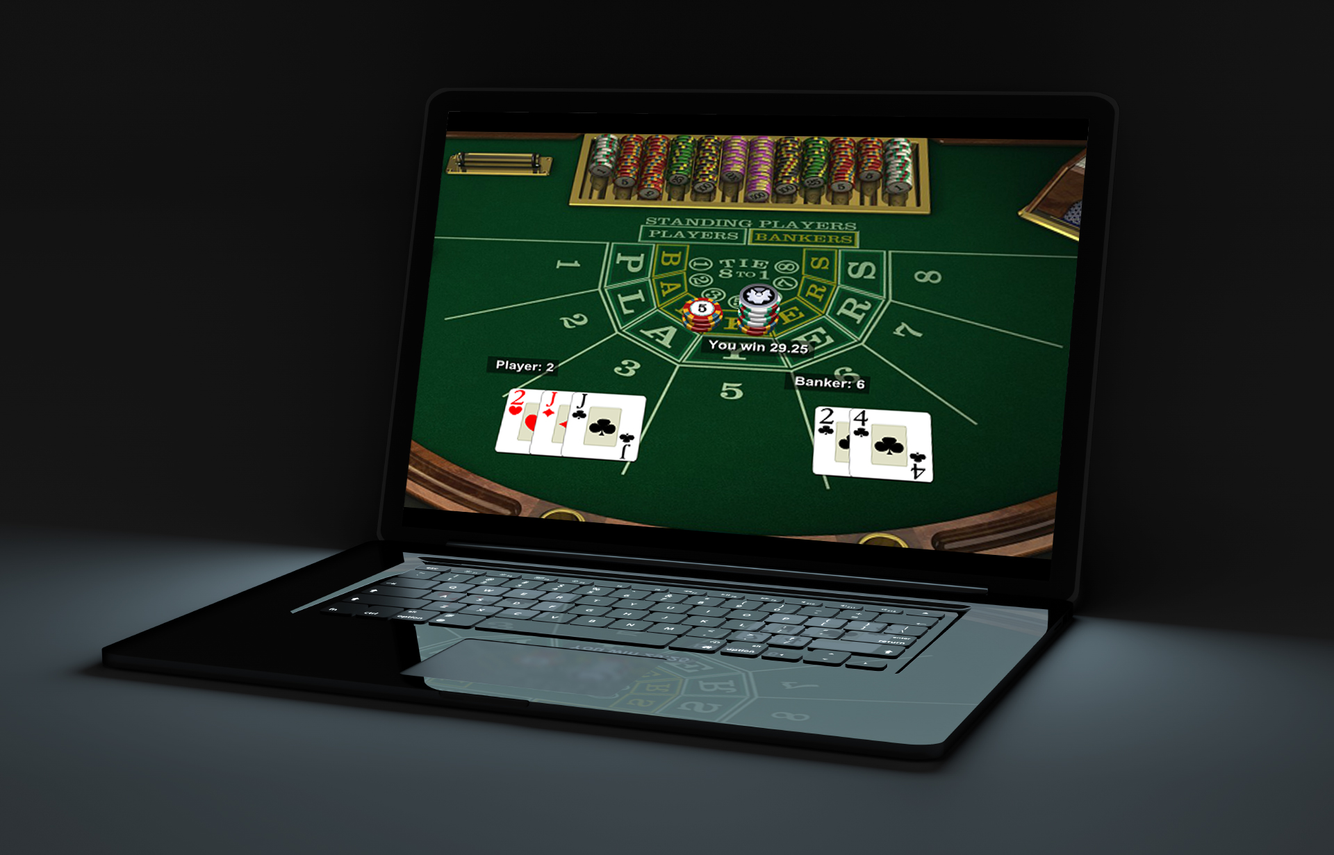 Follow baccarat strategy for frequent winnings.